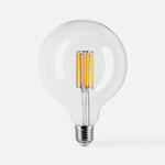 LED žárovka neutrální barva ORO-CLARO-E27-G125-15W-NW
