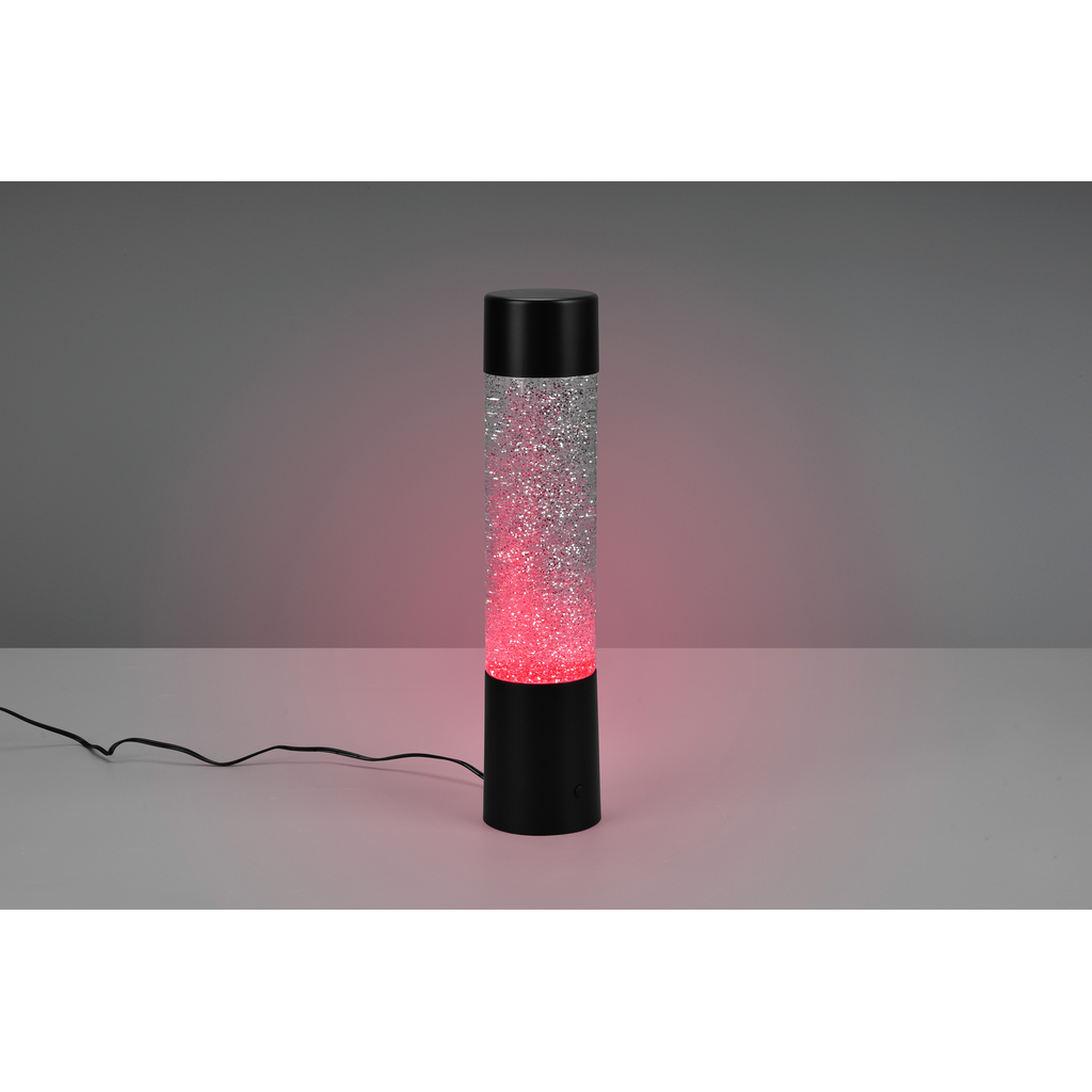Dekorativní stolní lampa LED RGB GLITTER