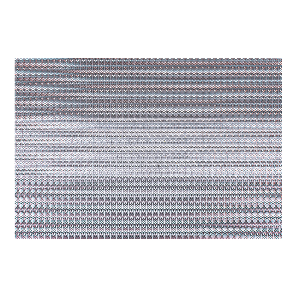 Šedé pruhované prostírání 30x45