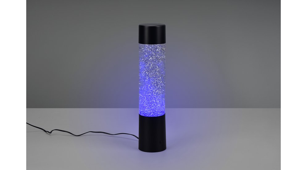Dekorativní stolní lampa LED RGB GLITTER