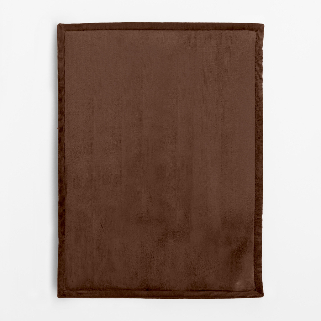 Hnědý koberec do obývacího pokoje PUFFY SOFT 150x200 cm