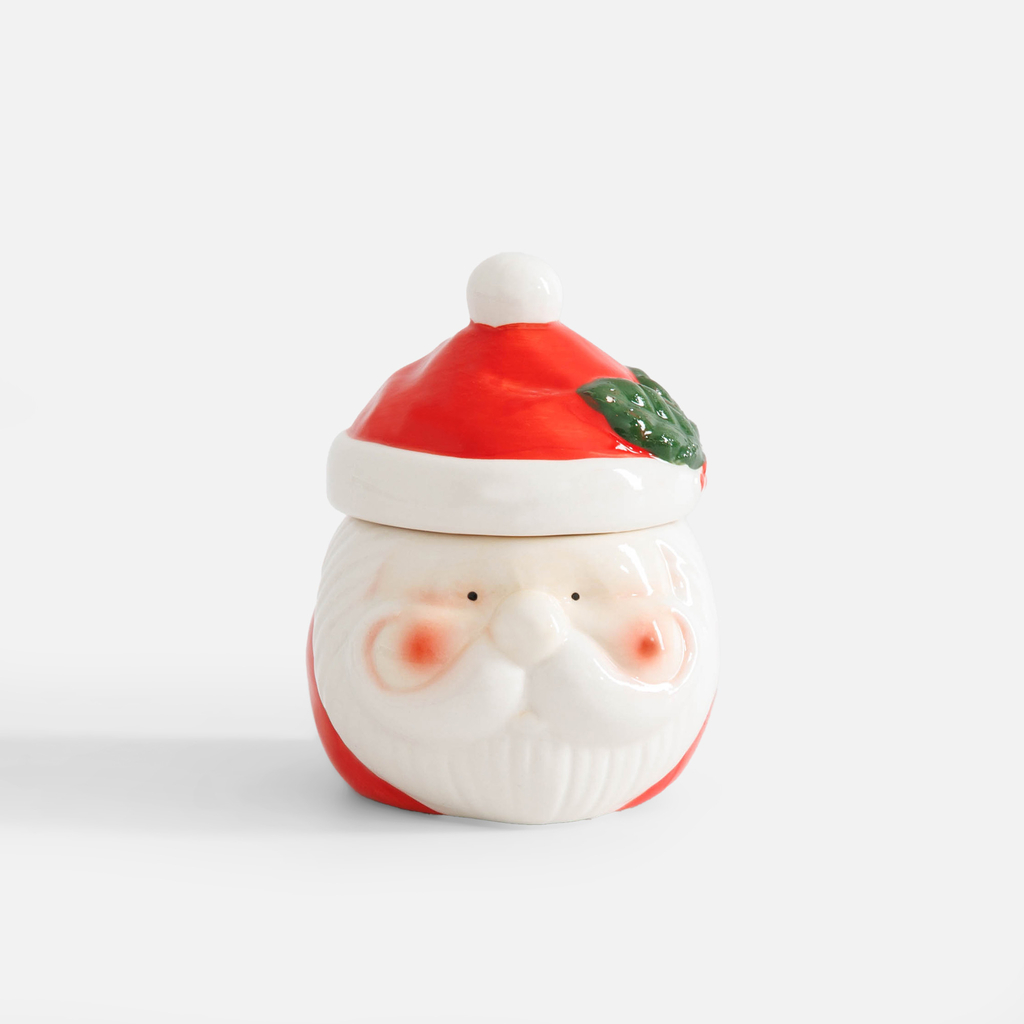 Dóza s víkem SANTA CLAUS červená 330 ml