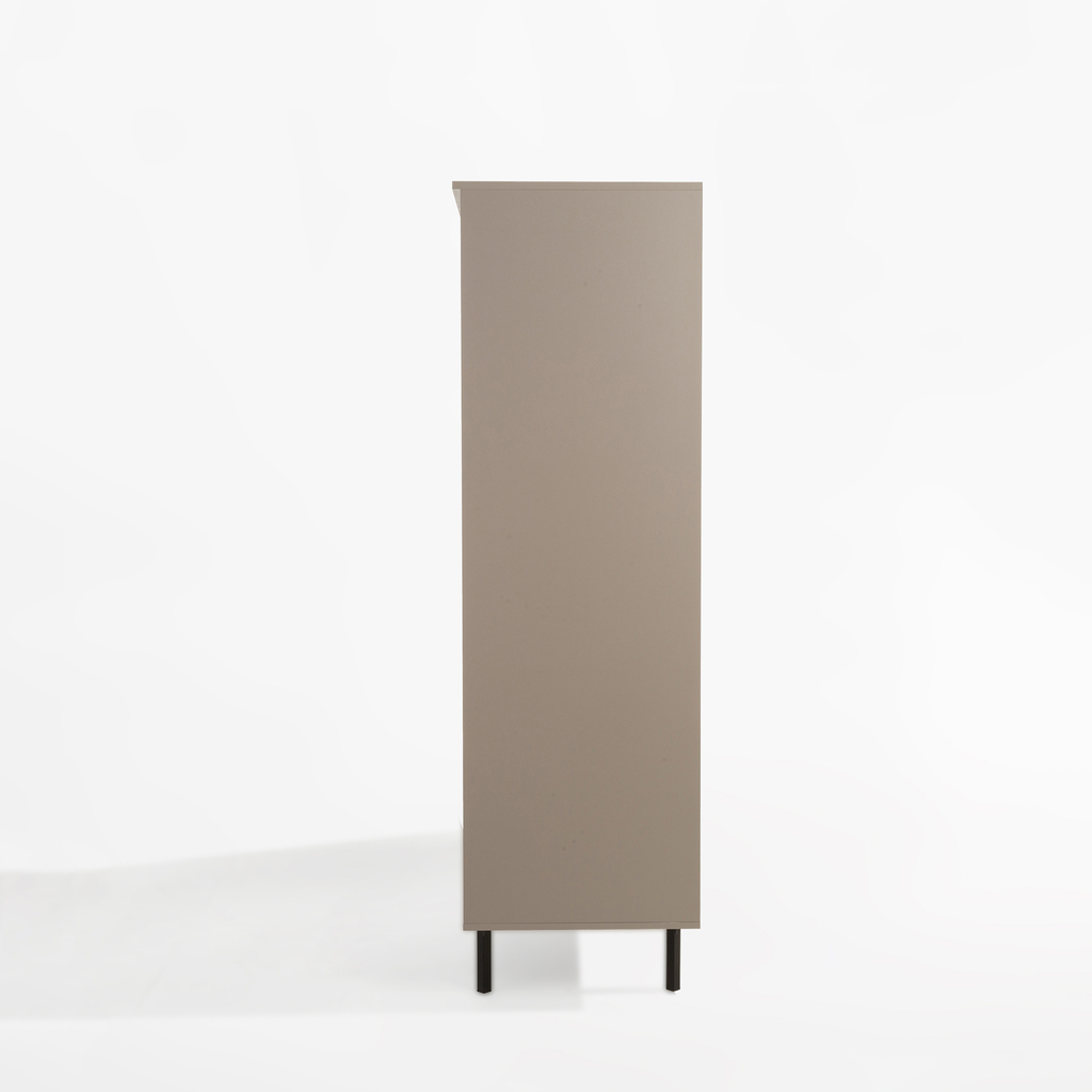 Šatní skříň se zásuvkami cappuccino DAMIEN