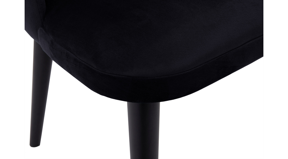 Čalouněná židle MILANO černá
