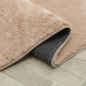 Béžový huňatý koberec PULY 60x100 cm