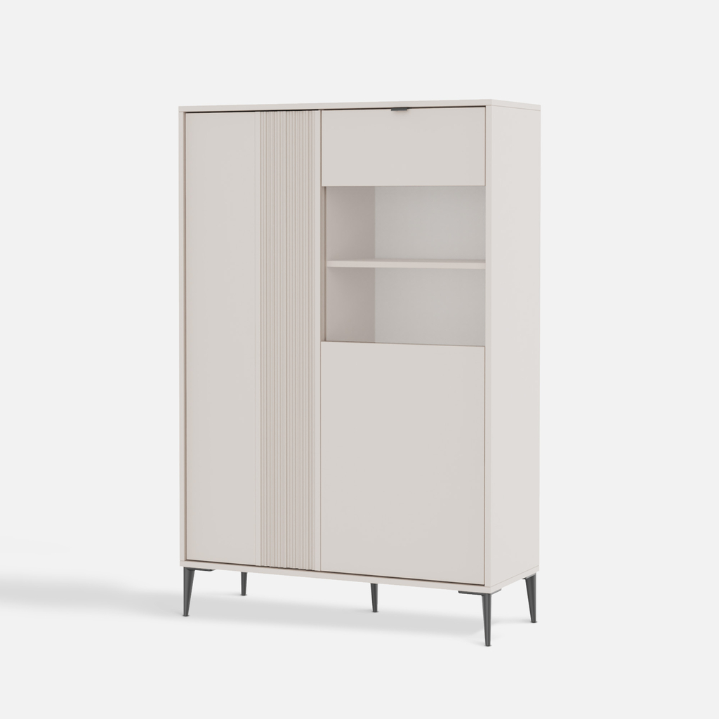 Nízká vitrína INERTIA kašmír