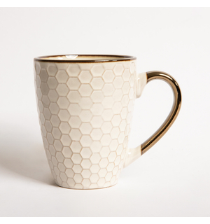 Keramický hrnek plást medu BRESCA 360 ml