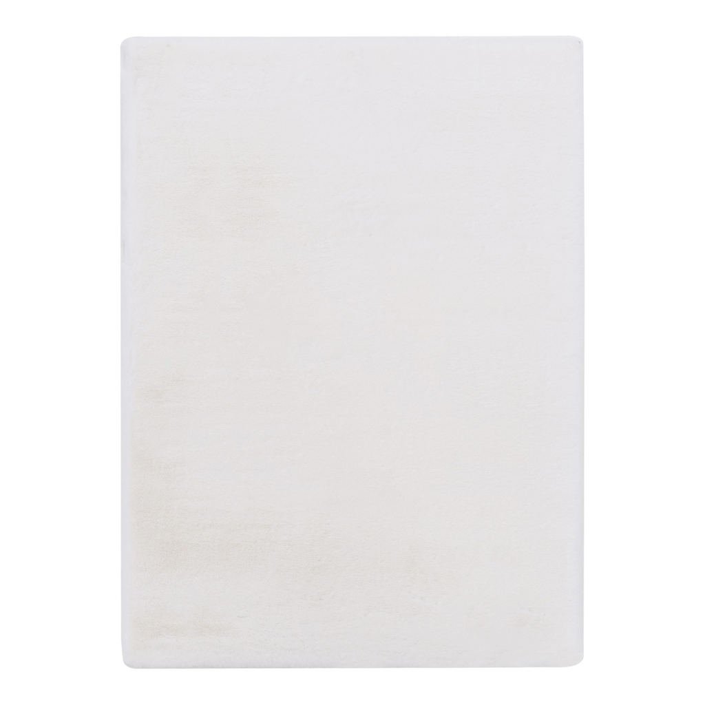 Bílý koberec RABBII 160x220 cm