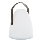 Dekorativní stolní lampa LED bílo-hnědá LUKA 30 cm