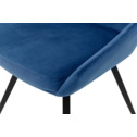 Modrá otočná židle PANKO