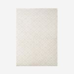 Koberec s geometrickým vzorem LA PASSION krémový 160x230 cm