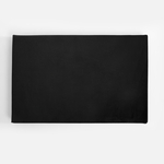 Čalouněný panel na sedák CREMONA 37,5x59,5 cm černý.