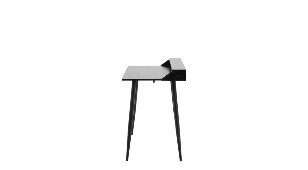 Moderní černý psací stůl HANK
