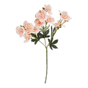 Světle růžová umělá květina 61 cm