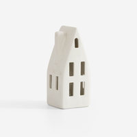 Dekorativní LED domeček bílý 13,2 cm