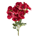 Červená umělá květina 61 cm