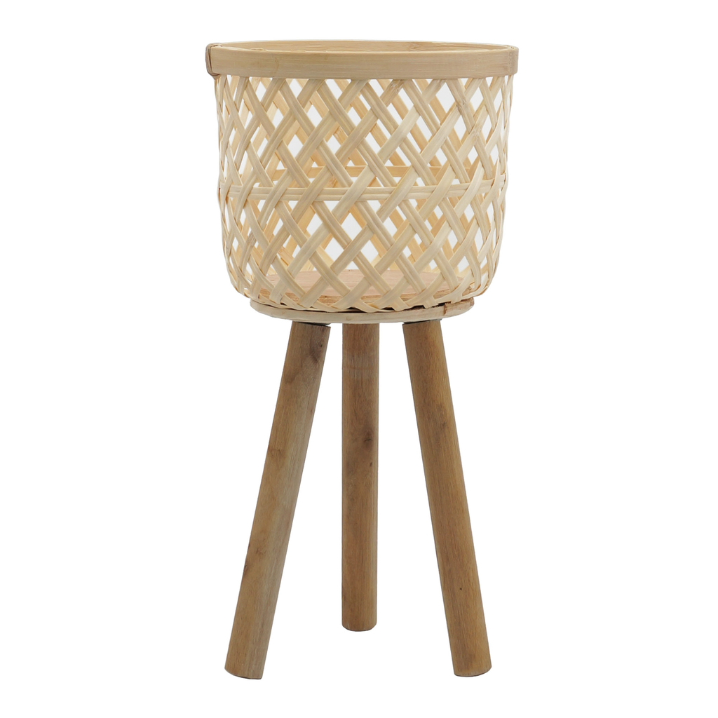 Bambusový obal na květináč 41 cm