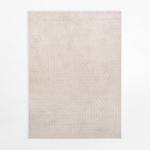 Moderní koberec MODERNO, krémový, 160x230 cm
