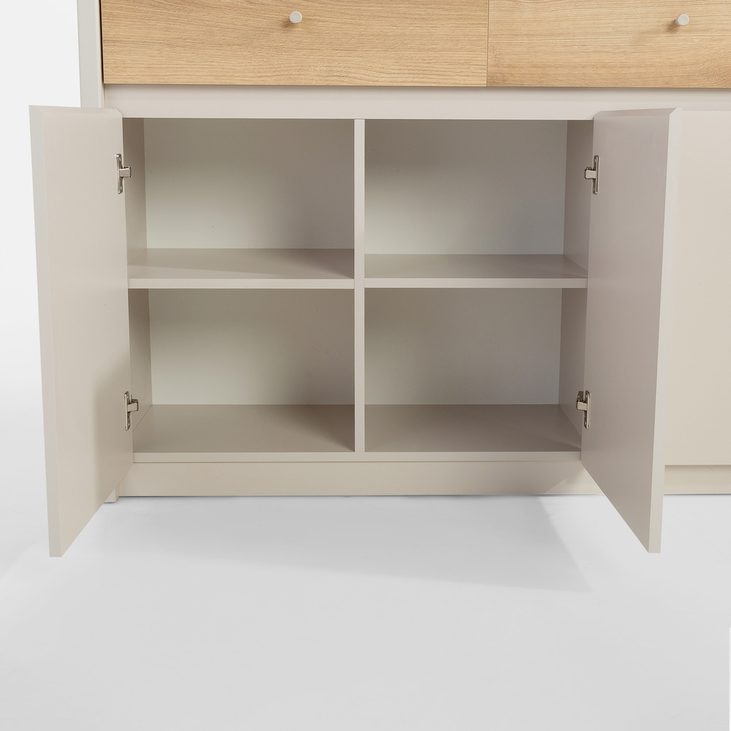 Komoda se 2 zásuvkami KARIN 125,8 cm