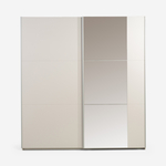 Kašmírová šatní skříň se zrcadlem BASTIA 2 200 cm