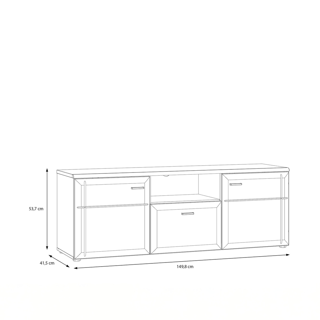 TV stolek AKINORI 149,8 cm