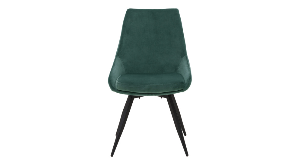 Zelená otočná židle PANKO