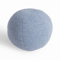 Dekorační modrý polštář BALL 27 cm