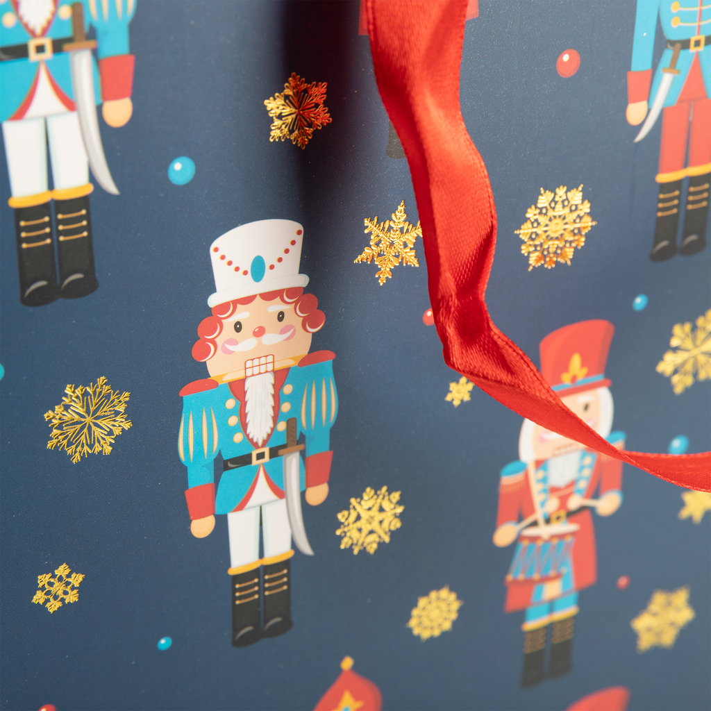 Vánoční dárková taška 34,5 cm MIX