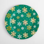 Dekorativní talíř zelený 33 cm