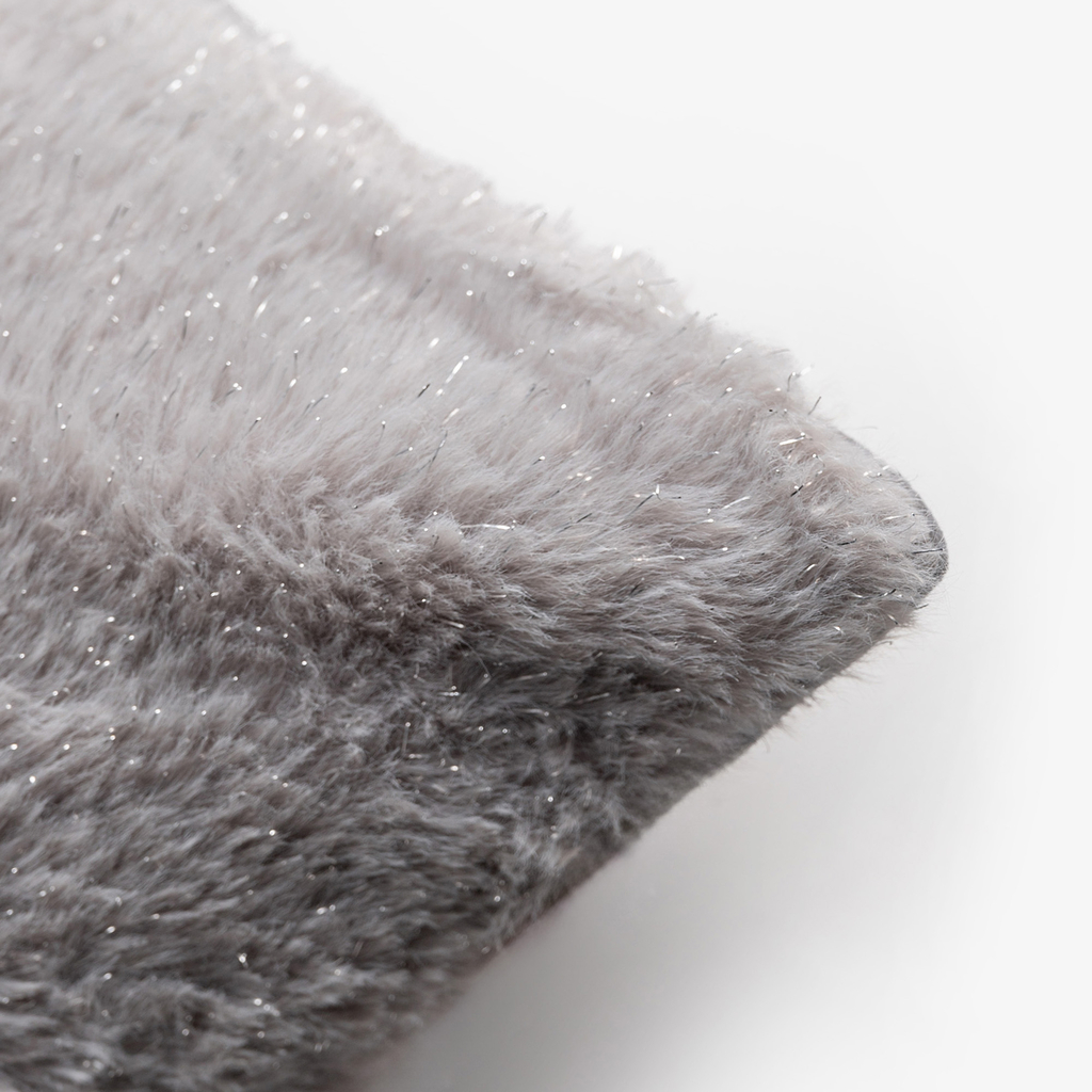 Povlak na polštář glamour šedý SHINE 45x45 cm