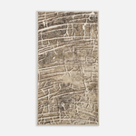 Abstraktní koberec ARCO 60x110 cm, krémový
