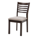 Židle s čalouněným sedákem KEIRA