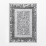 Šedý koberec s ornamentem MIRACLE 120x170 cm