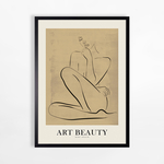 Obraz v černém rámu ART BEAUTY I 50x70 cm