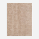 Geometrický koberec SIDARI, taupe, 160x230 cm