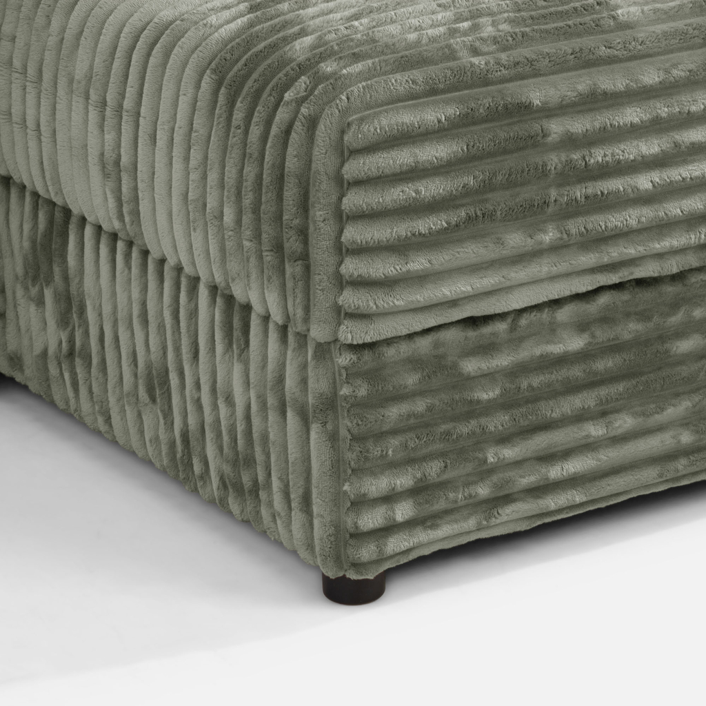 Křeslo loveseat zelené NOEMI