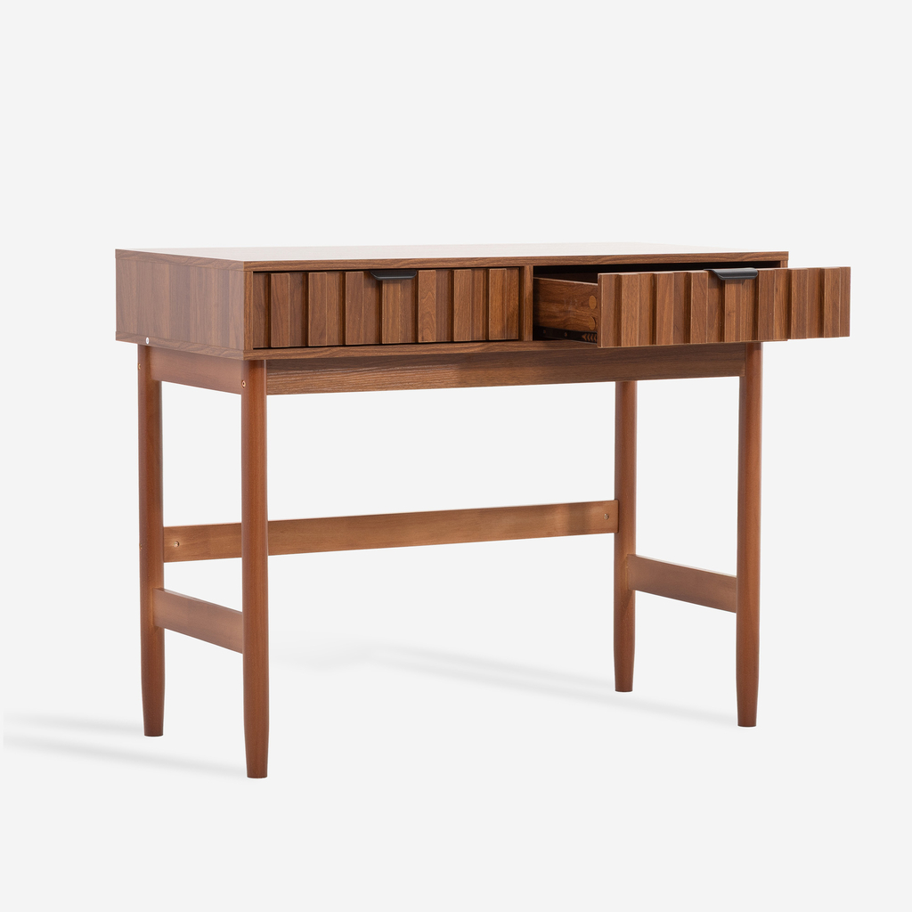 Konzolový stolek s drážkovanými šuplíky TURRO