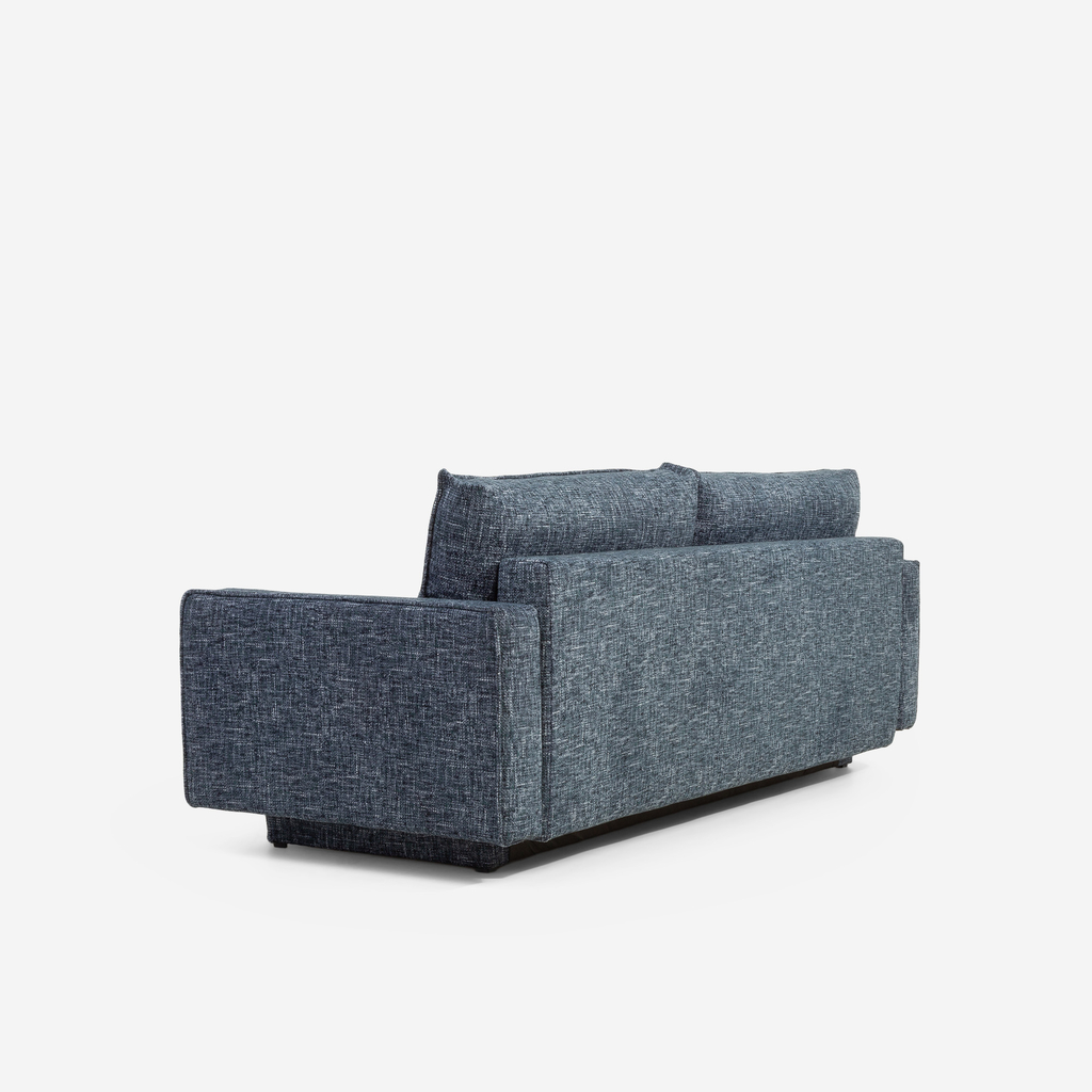 Třímístná rozkládací pohovka COCO tmavě modrá