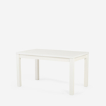 Rozkládací stůl bílý mat KELIN 138-178 cm