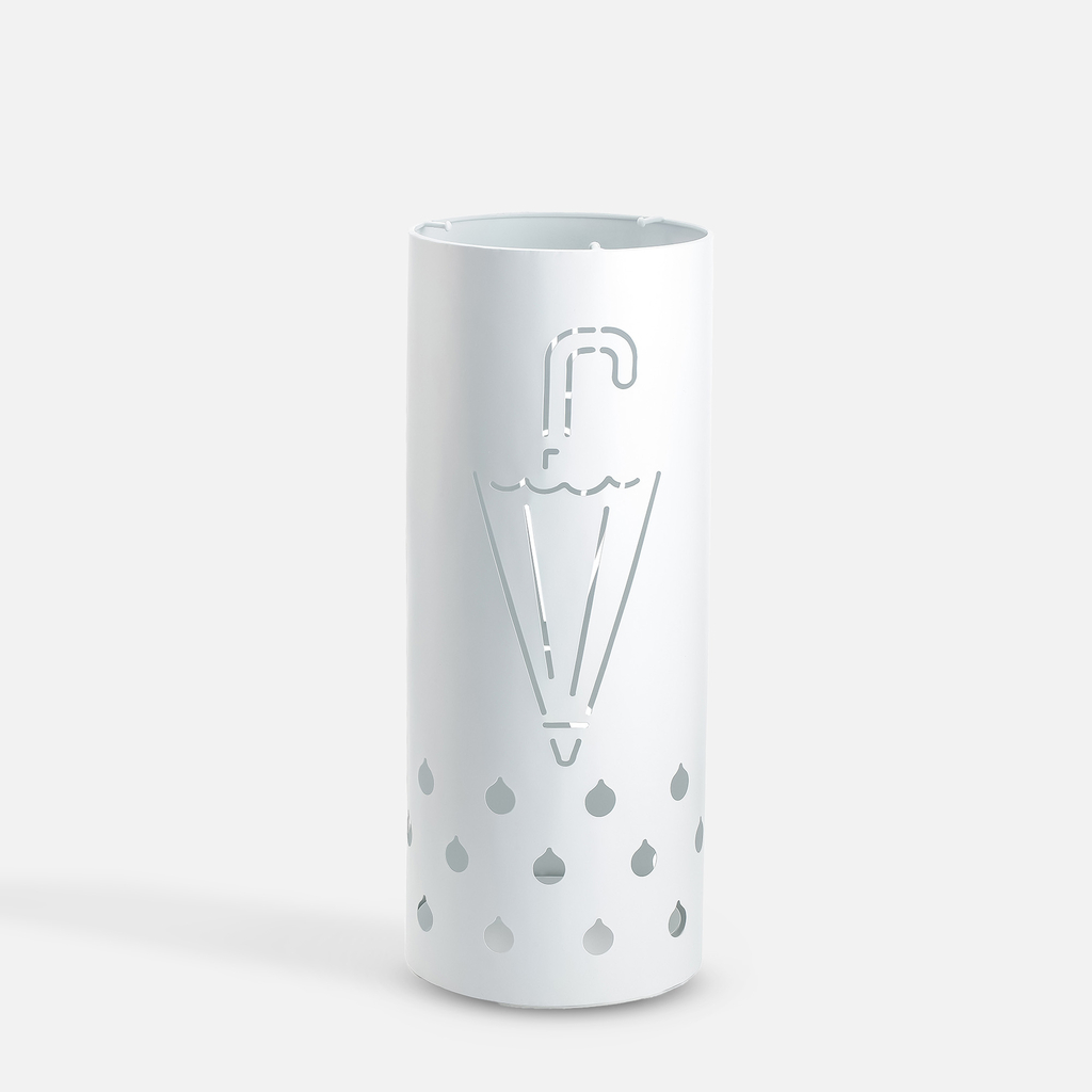 Stojan na deštníky bílý