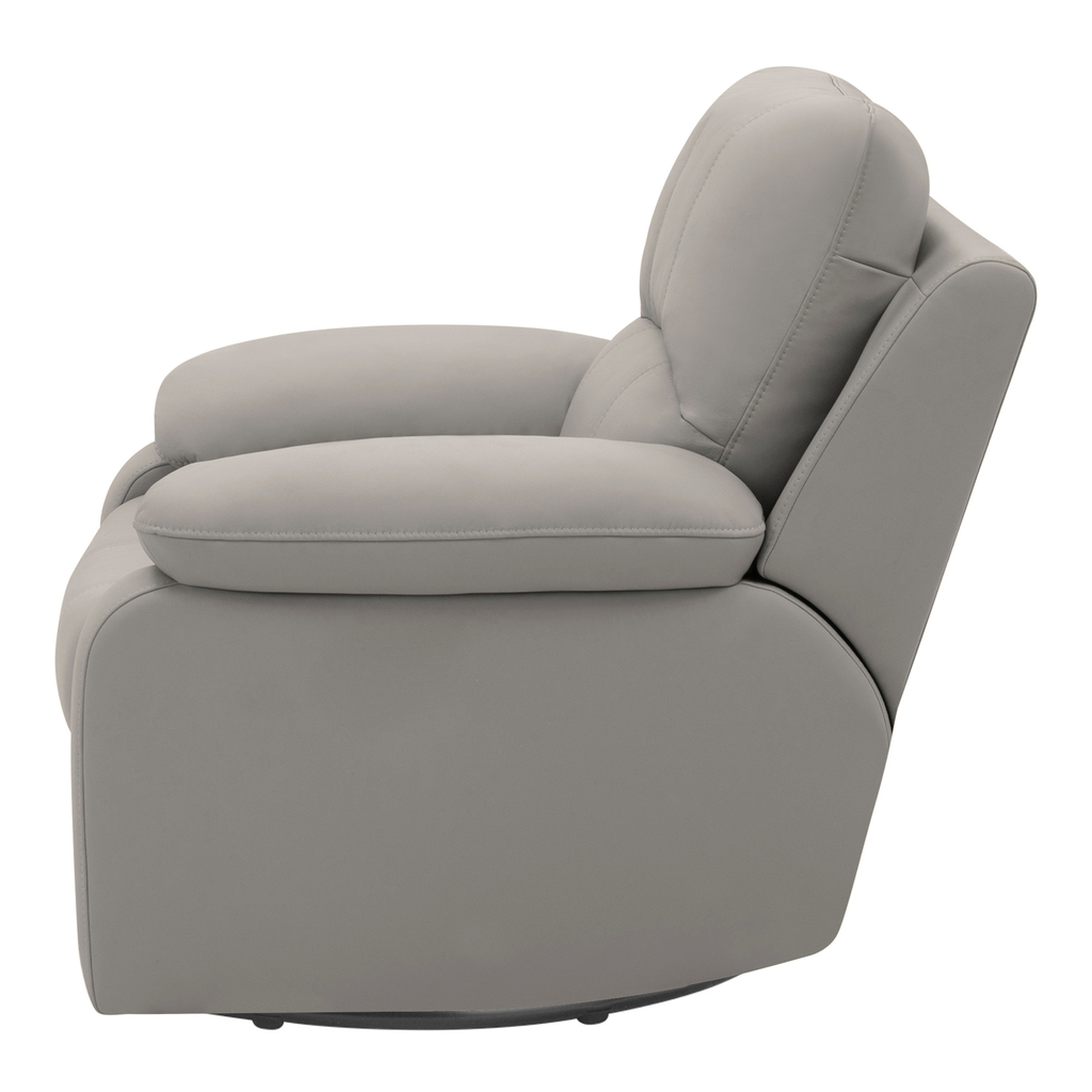 Otočné a polohovací křeslo v béžové barvě OPUS