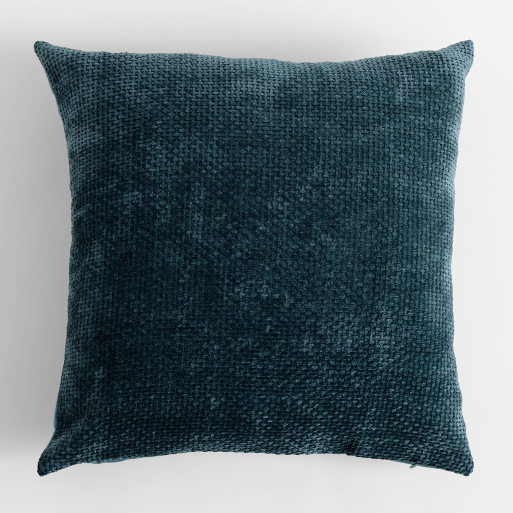 Dekorační tyrkysový povlak na polštář CARMON 45x45 cm