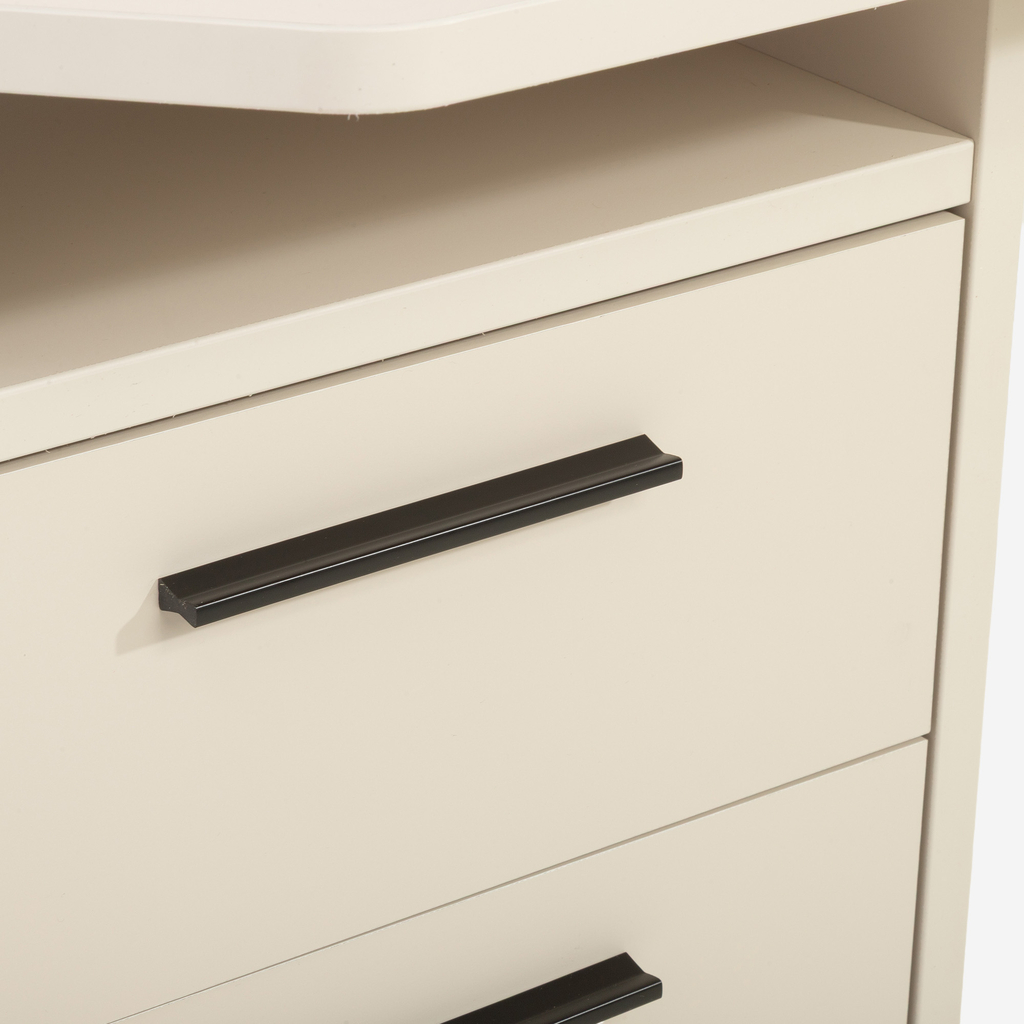 Psací stůl se zásuvkou a policemi TEZAUR