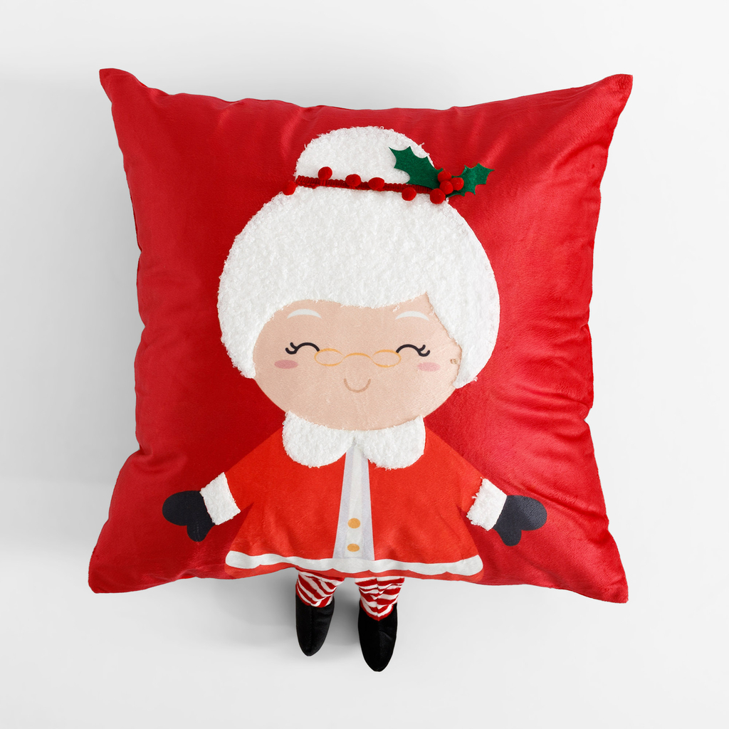 Vánoční povlak MICKY červený 45x45 cm