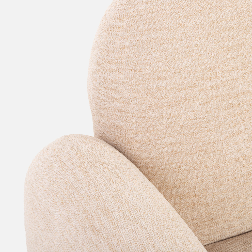 Čalouněné křeslo VIWARA béžové