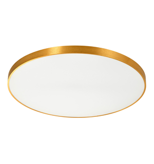 Zlaté kulaté stropní LED svítidlo SIERRA 80 cm