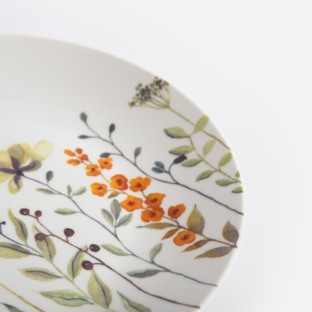 Porcelánový dezertní talíř jarní květiny 20 cm