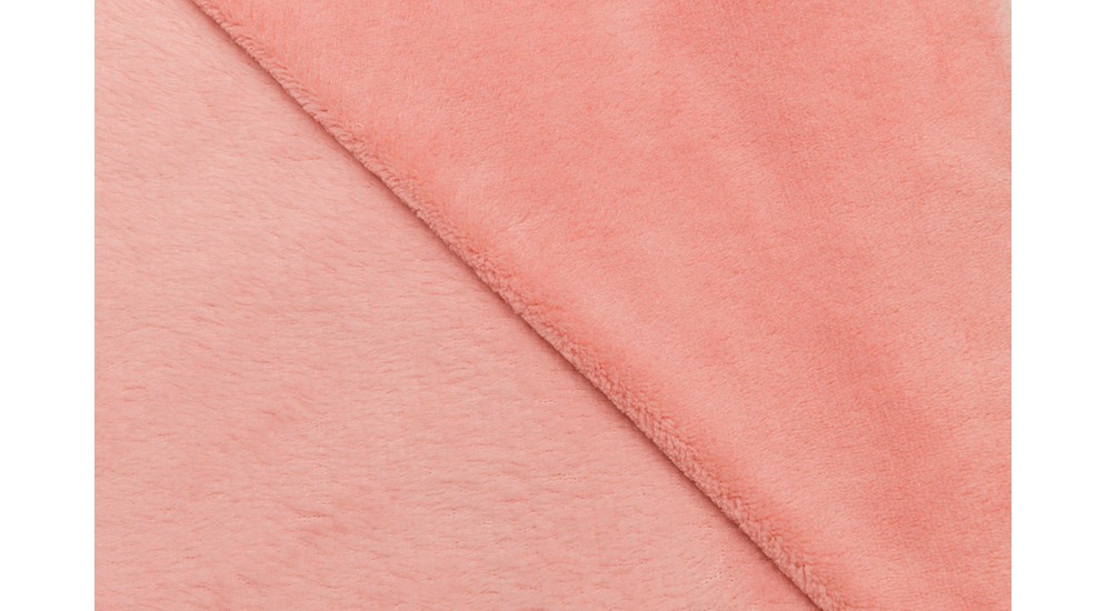Růžová deka CORAL 130x160 cm