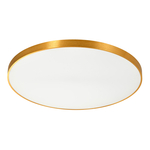 Zlaté kulaté stropní LED svítidlo SIERRA 80 cm