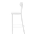Bílá barová židle SEDIA